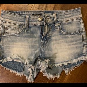 American Eagle shortie shorts size 0